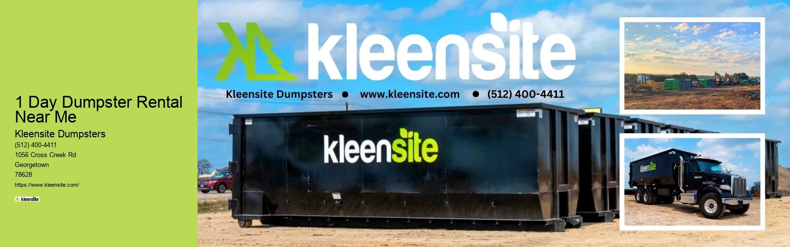 1 Day Dumpster Rental Near Me