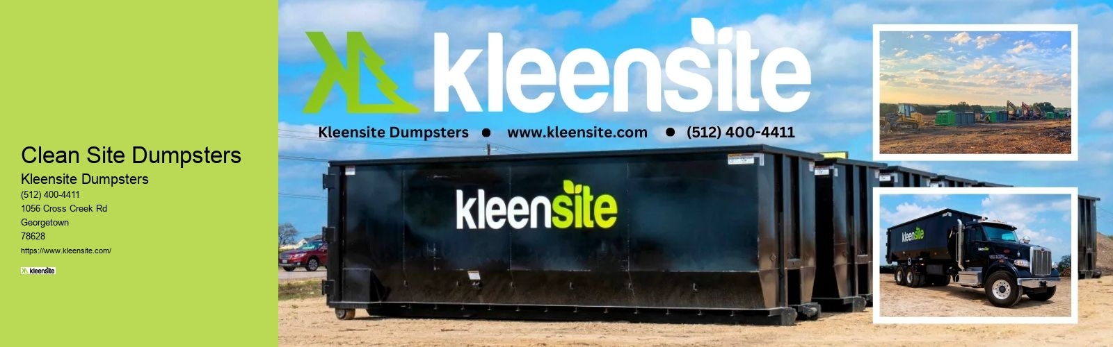 Clean Site Dumpsters