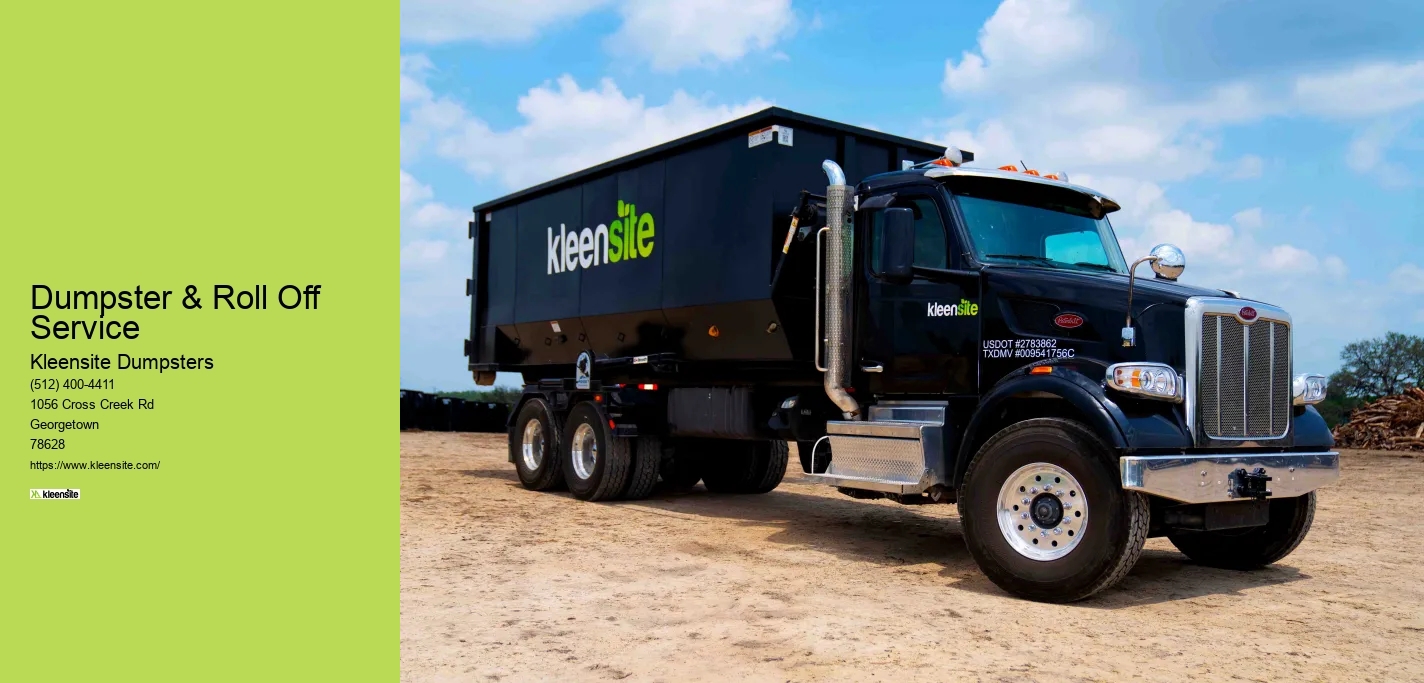 Kleensite Trash Removal Services