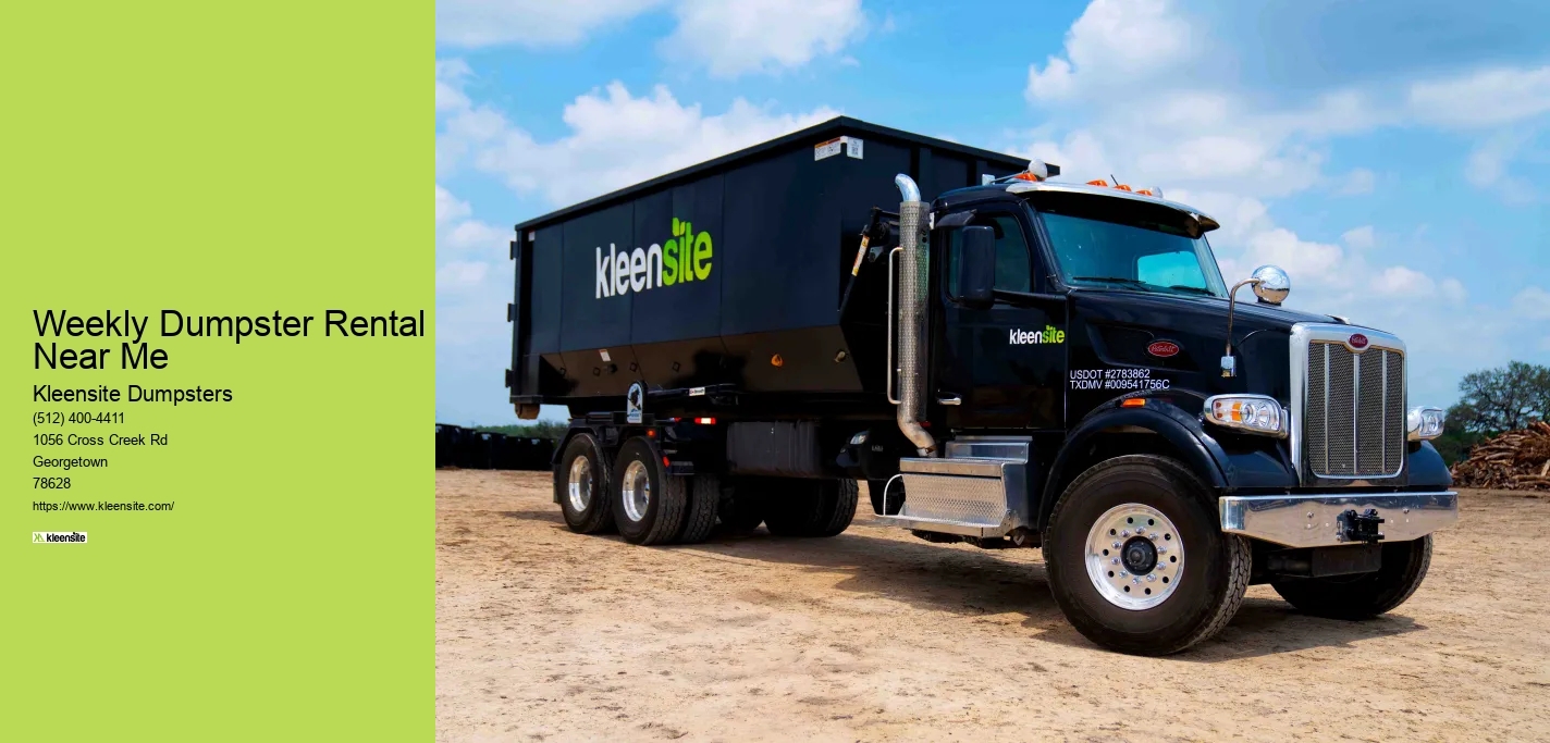 Dumpster Rental Services